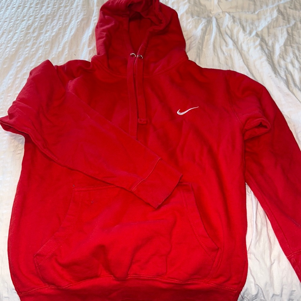 NIKE women’s red hoodie